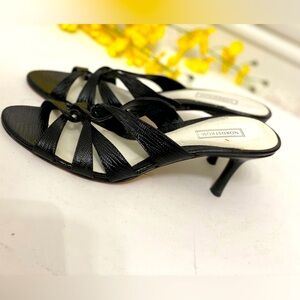 Vero Cuoio Nordstrom elegant straps heels shoes. Very cute and comfortable.
